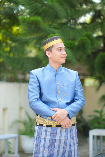 Set Jas Tutup Mikado Denim