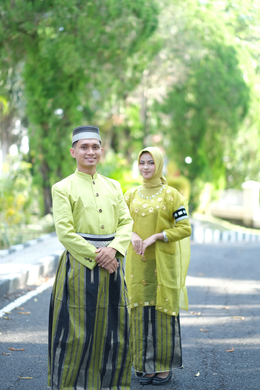 Couple Baju Bodo Asli Pucuk Daun