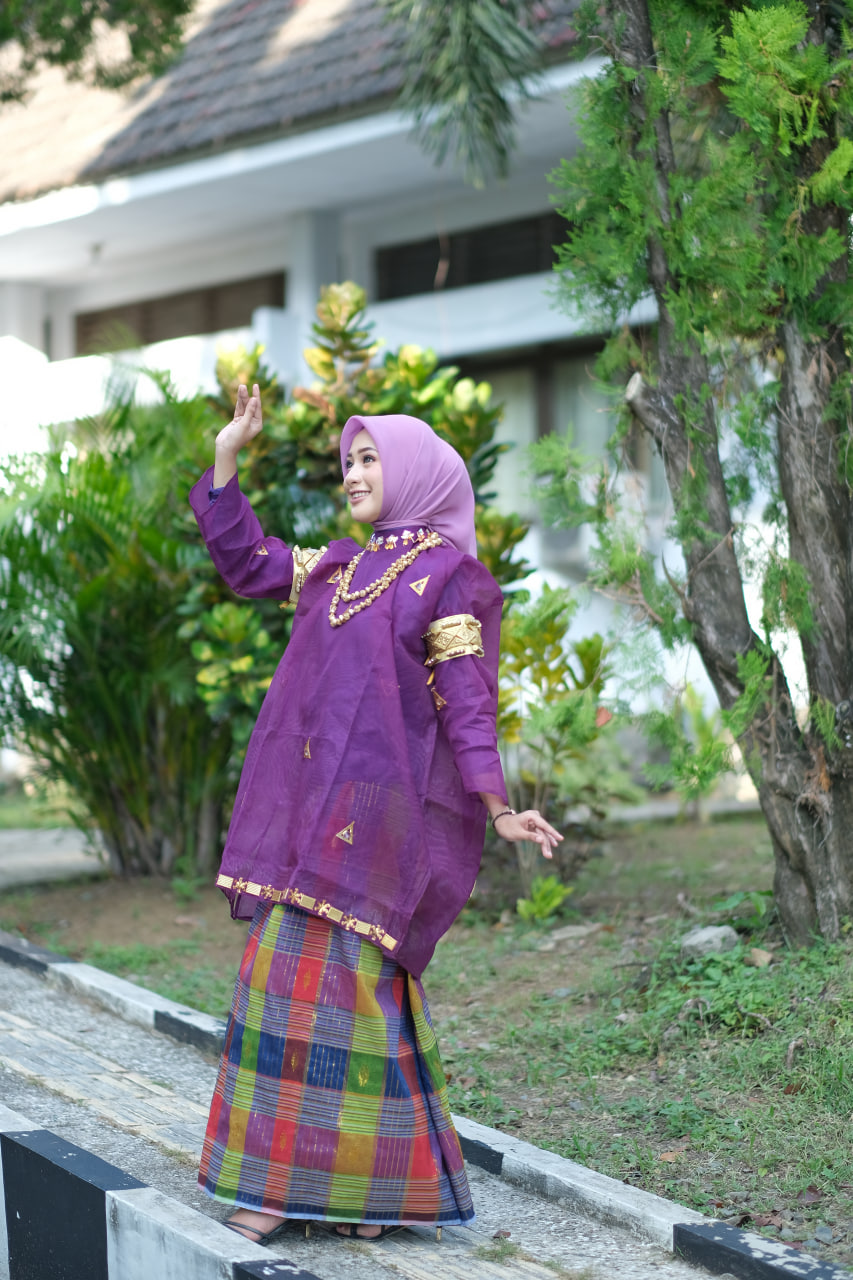 Baju Bodo Asli Ungu Terong