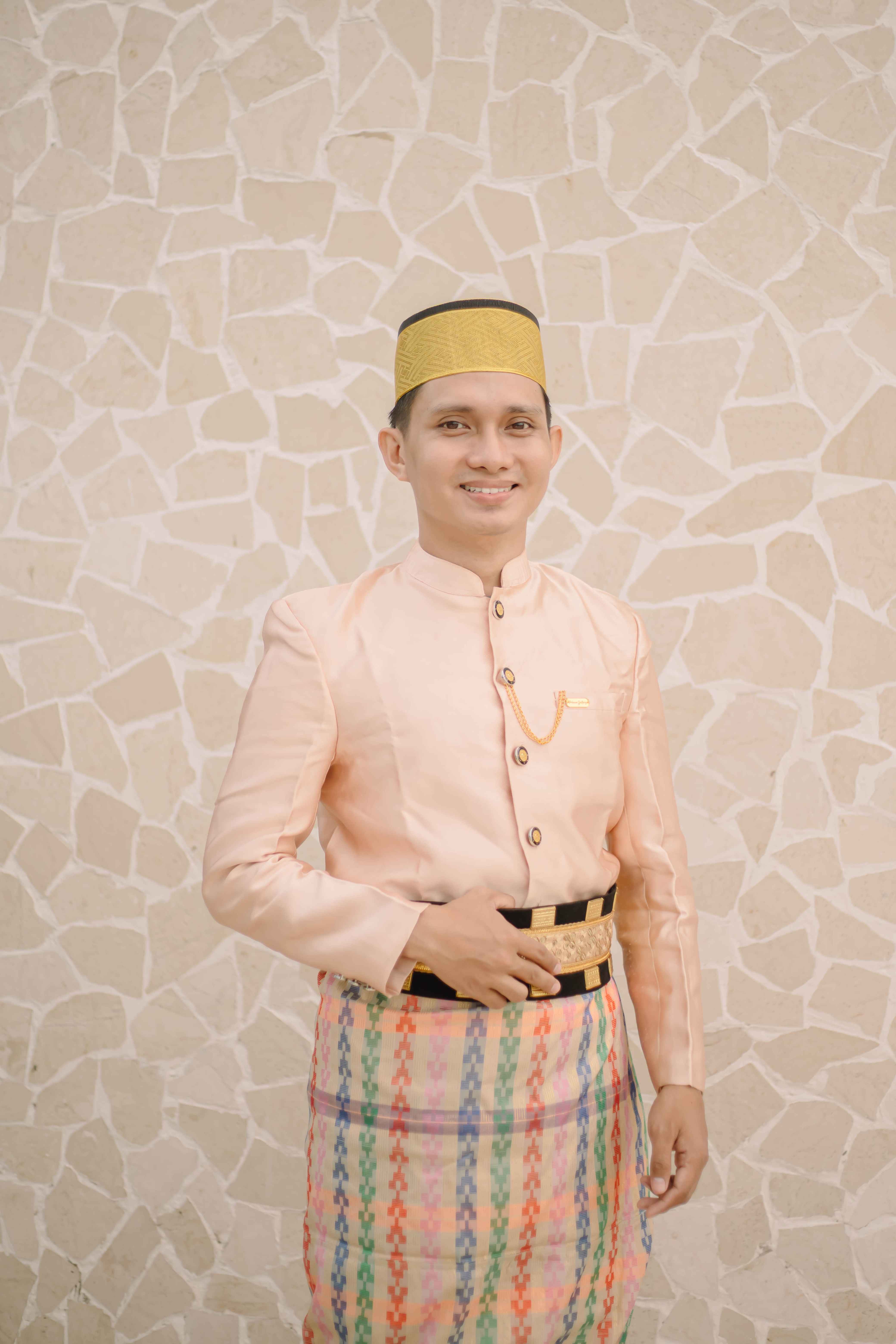 Set Jas Tutup Polos Peach