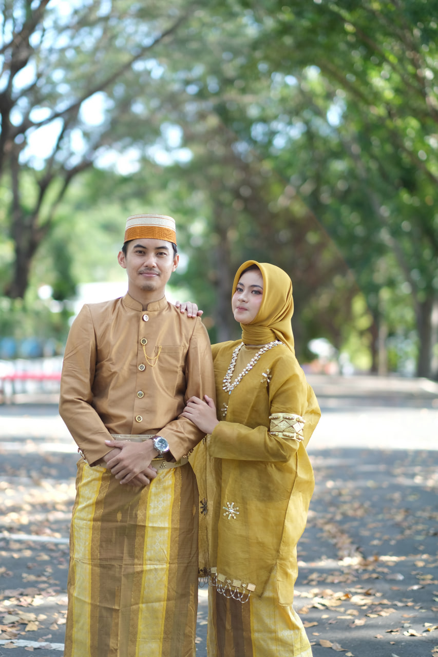 Couple Princess Baju Bodo Asli Kunyit