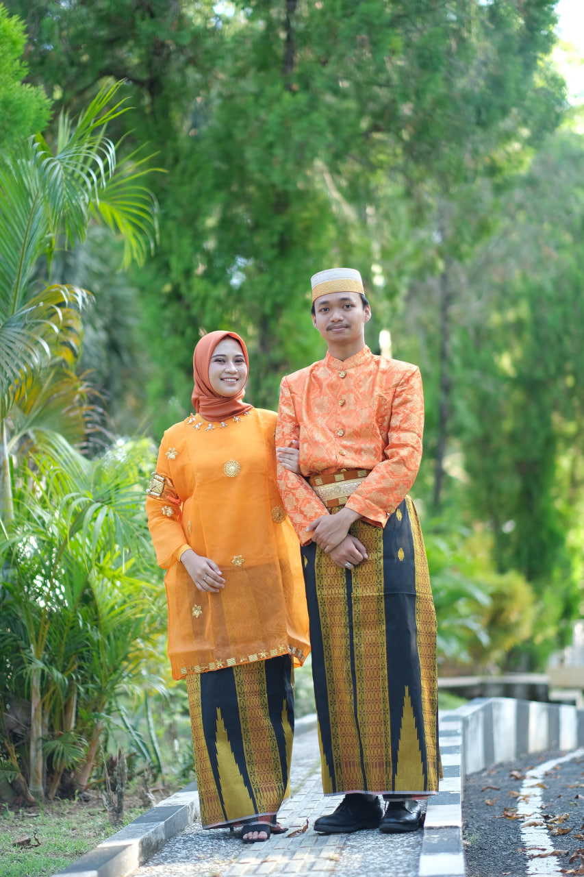Couple Baju Bodo Asli Orens