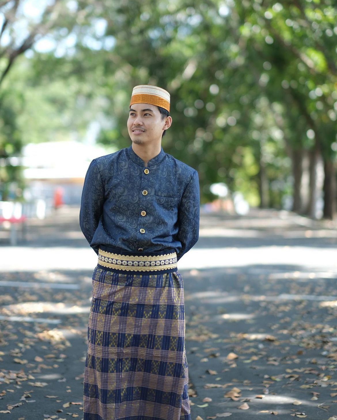 Set Jas Tutup Payet Navy