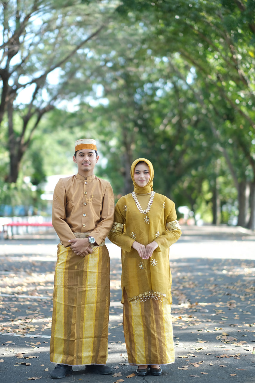 Couple Princess Baju Bodo Asli Kunyit