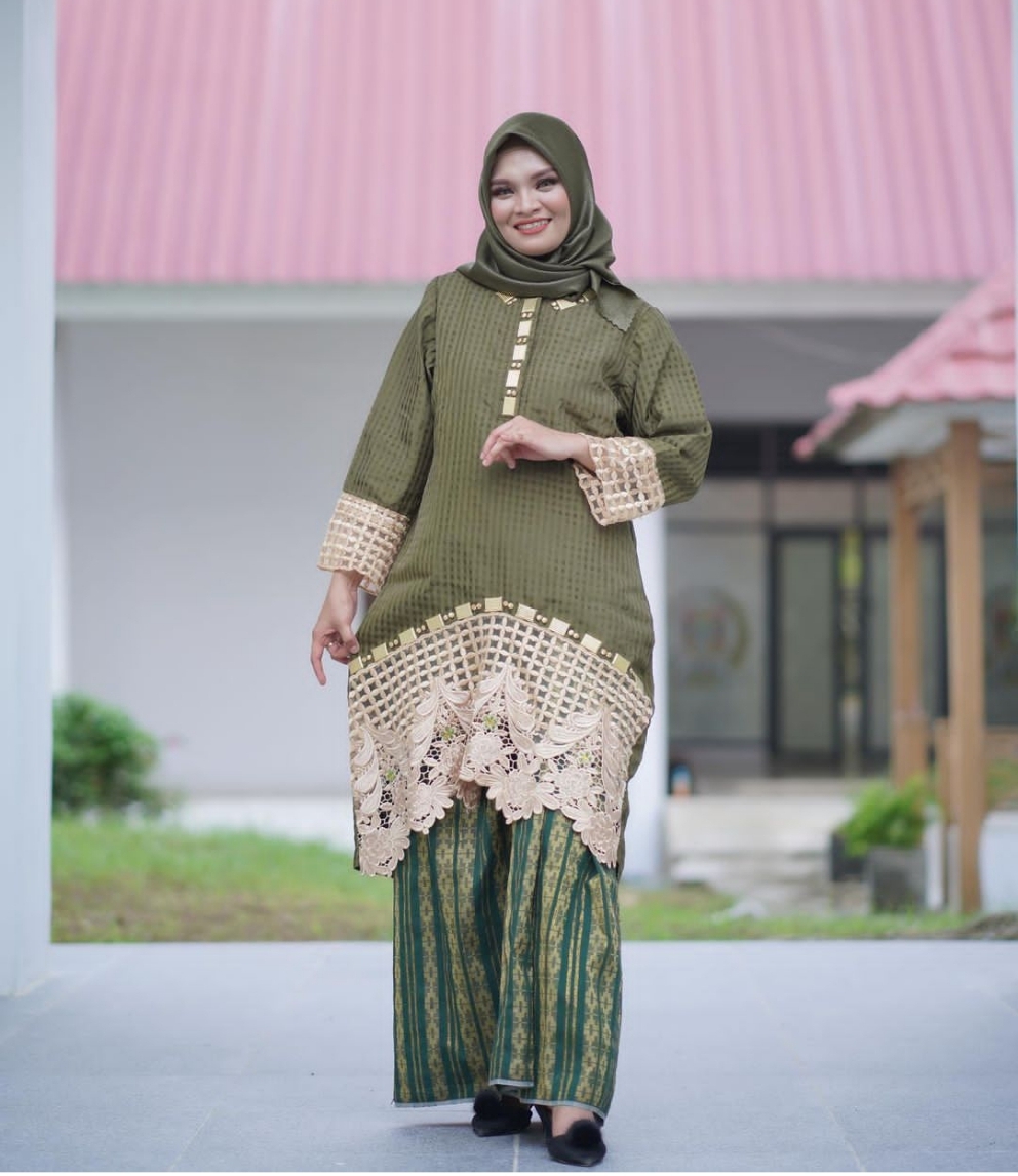 Set Princess Organsa Renda Ceppa-Ceppa Army Krem