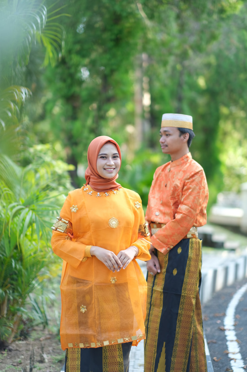 Couple Baju Bodo Asli Orens