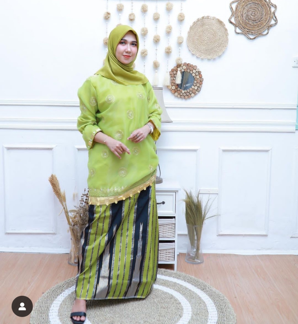 Set Baju Bodo Organsa Corona Cui