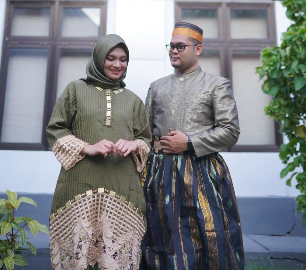 Couple Princess Organsa Renda Ceppa-Ceppa Army Krem